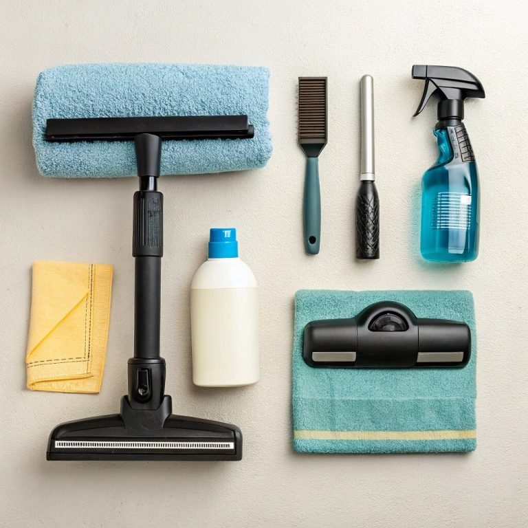 Tools for cleaning upholstery at home